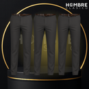 Kit de 3 Pantalones Masculinos en Seda Color Hielo y Elastano