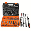 Kit de Herramientas 108 Piezas🔧Juego de Dados y Raches, Solución profesional en casa
